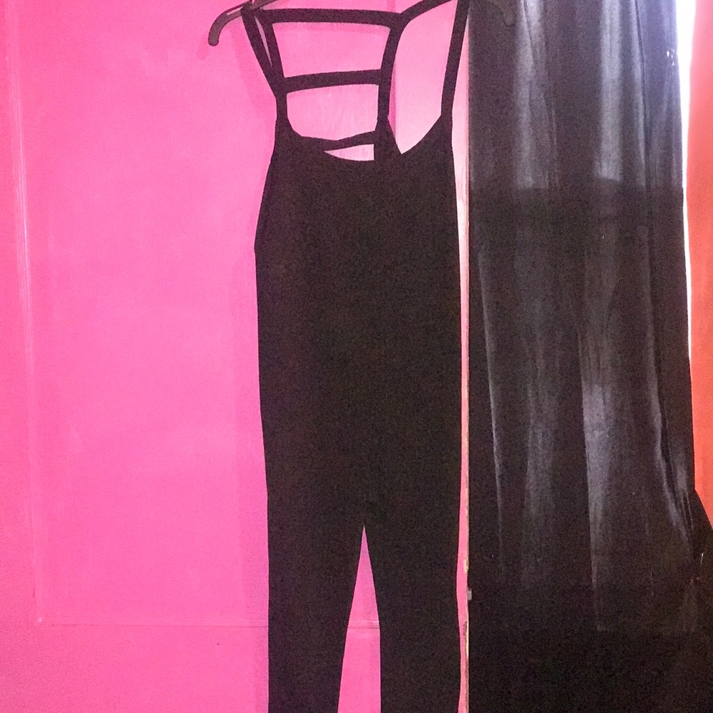 Black jumpsuit